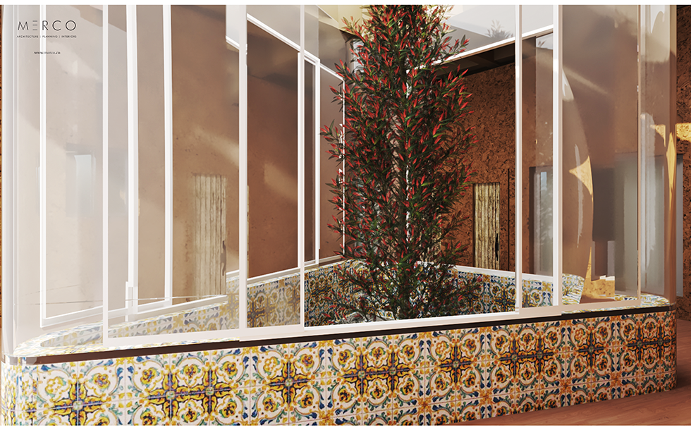 M Camp Design - Internal Courtyard