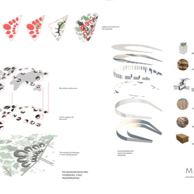 Migrant Camp - Layout & Structural Axonometrics