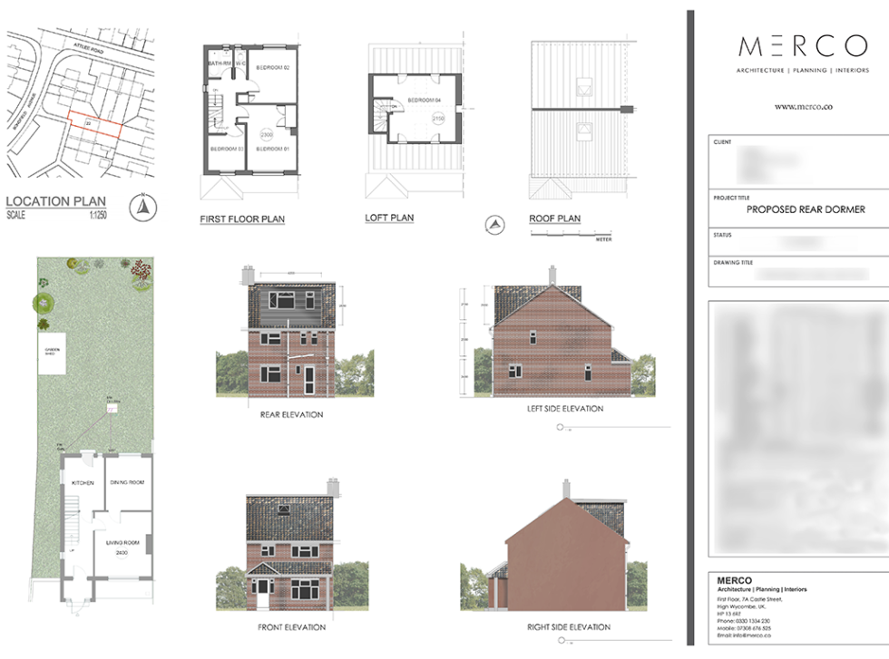 Proposed Rear Dormer